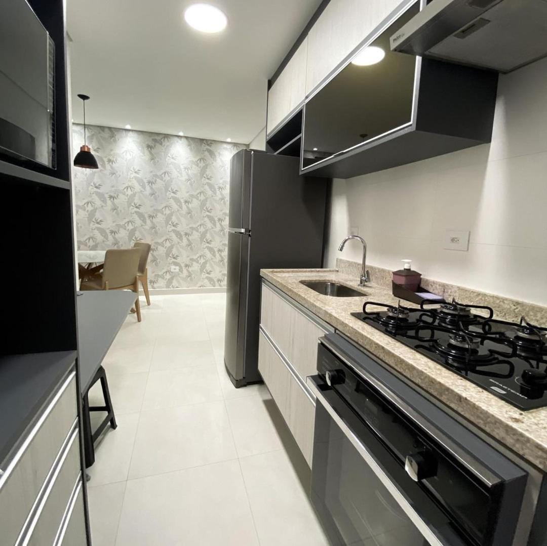 Apartamento No Boqueirao, Perto Praia Com Piscina Praia Grande  Extérieur photo